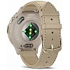 Умные часы Garmin Venu 3S (френч-грей, с кожаным ремешком)