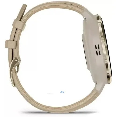 Умные часы Garmin Venu 3S (френч-грей, с кожаным ремешком)