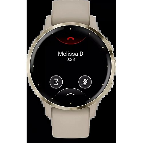Умные часы Garmin Venu 3S (френч-грей, с силиконовым ремешком)