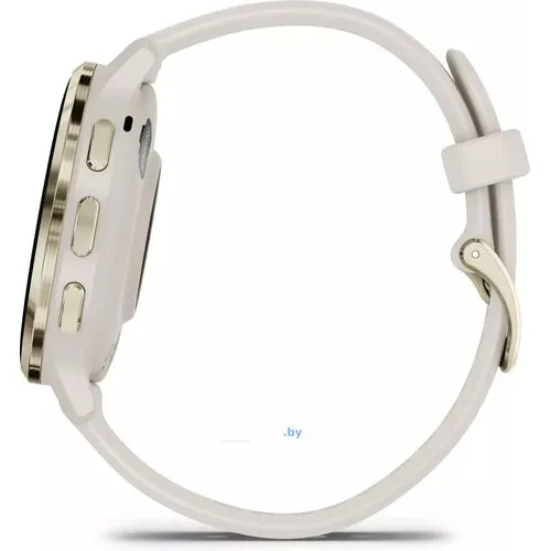 Умные часы Garmin Venu 3S (слоновая кость, с силиконовым ремешком)