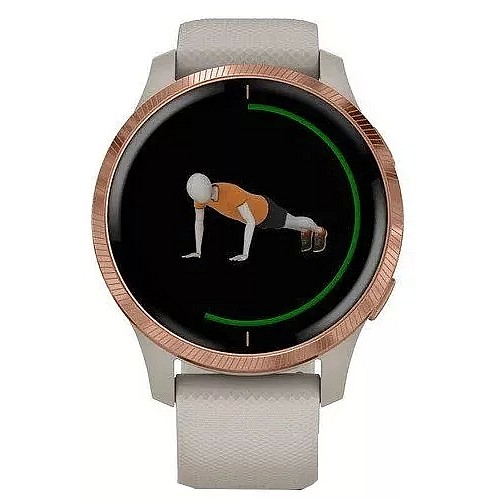 Умные часы Garmin Venu Rose Gold/Light Sand
