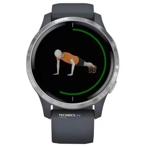 Умные часы Garmin Venu Silver/Blue