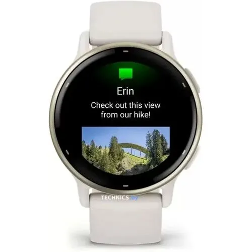 Умные часы Garmin Vivoactive 5 (слоновая кость): Элегантный стиль и функциональность