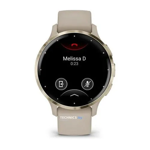 Умные часы Garmin Venu 3S (френч-грей, с силиконовым ремешком)