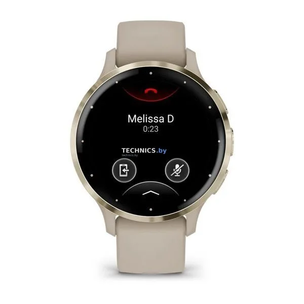 Умные часы Garmin Venu 3S (френч-грей, с силиконовым ремешком)