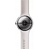 Умные часы Google Pixel Watch 2 LTE (глянцевый серебристый/фарфор, спортивный силиконовый ремешок)