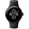 Умные часы Google Pixel Watch 2 (матовый черный/обсидиан, спортивный силиконовый ремешок)