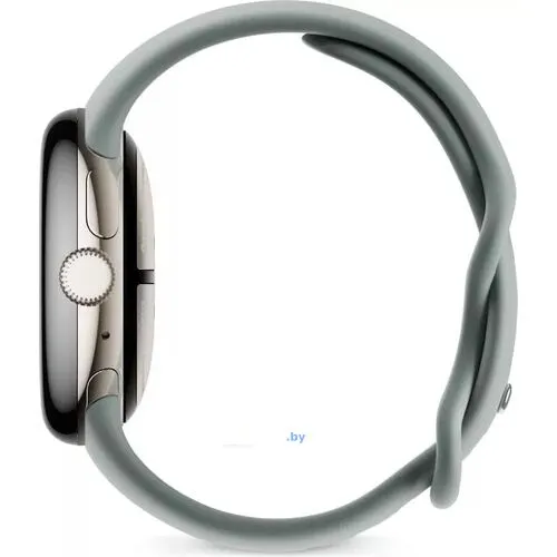 Умные часы Google Pixel Watch 2 (золотистый шампань/лесной орех, спортивный силиконовый ремешок)