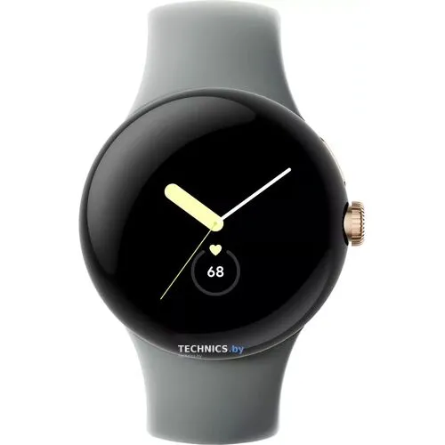 Умные часы Google Pixel Watch LTE (золотистый шампань/ореховый)