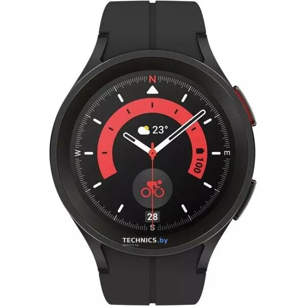 Умные часы Samsung Galaxy Watch 5 Pro 45 мм (черный титан)