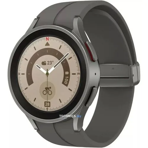Умные часы Samsung Galaxy Watch 5 Pro 45 мм (серый титан)