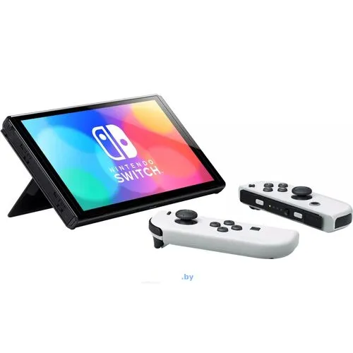 Игровая приставка Nintendo Switch OLED (белый)
