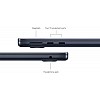 Ноутбук Apple MacBook Air M3 13" 2024 16GB 256GB SSD «тёмная ночь» (midnight) MC8K4
