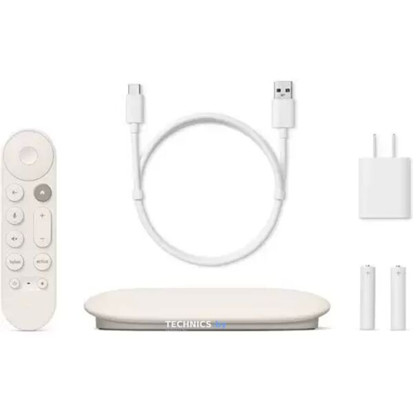 Смарт-приставка Google TV Streamer 4K (фарфор)