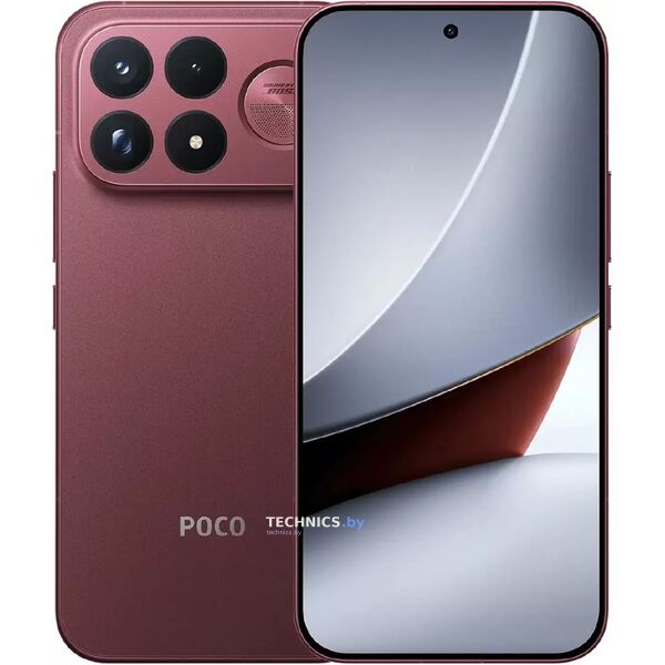 Смартфон POCO F9 Ultra 12GB/256GB международная версия (бордовый)