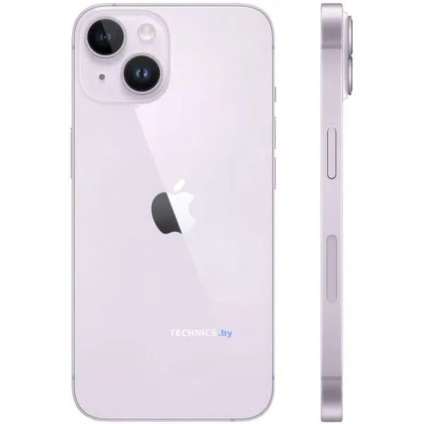 Смартфон Apple iPhone 14 128GB (фиолетовый)