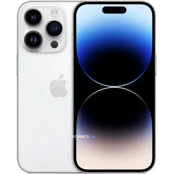 Смартфон Apple iPhone 14 Pro 128GB (серебристый)