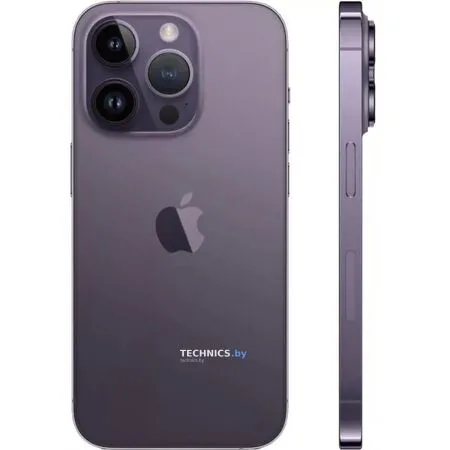 Смартфон Apple iPhone 14 Pro 128GB (темно-фиолетовый)