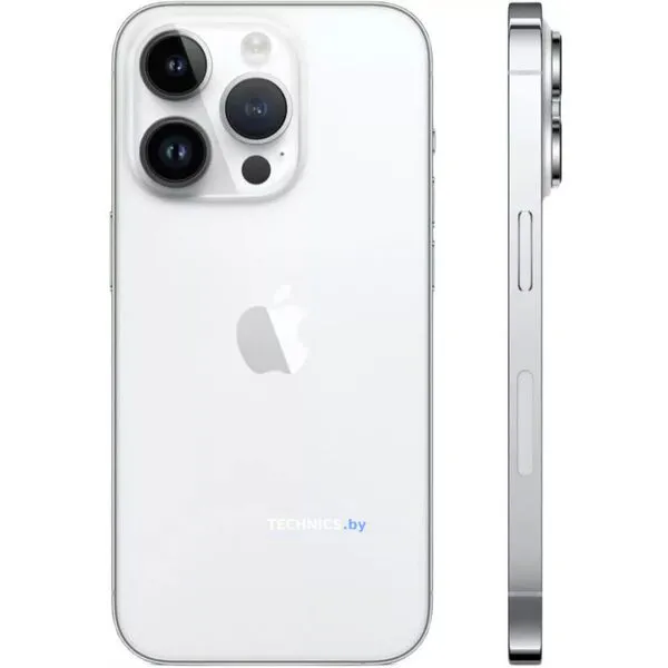 Смартфон Apple iPhone 14 Pro 1TB (серебристый)
