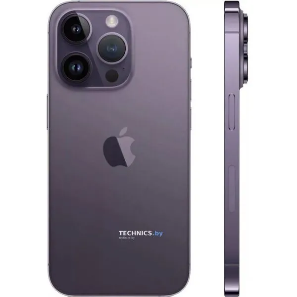 Смартфон Apple iPhone 14 Pro 1TB (темно-фиолетовый)