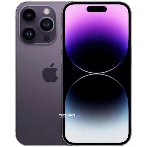 Смартфон Apple iPhone 14 Pro 512GB (темно-фиолетовый)