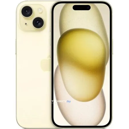 Смартфон Apple iPhone 15 512GB (желтый)