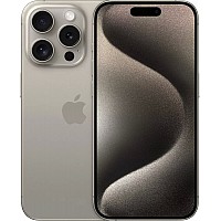 Смартфон Apple iPhone 15 Pro 128GB (природный титан)