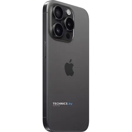 Смартфон Apple iPhone 15 Pro 1TB (черный титан)