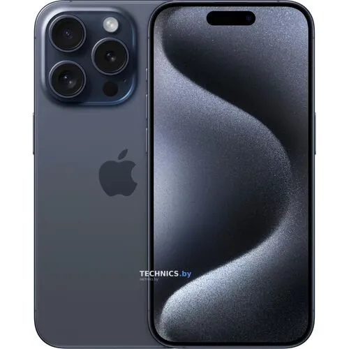 Смартфон Apple iPhone 15 Pro 1TB (синий титан)