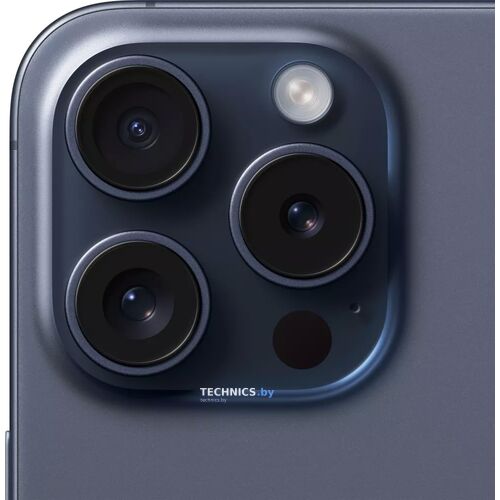 Смартфон Apple iPhone 15 Pro 1TB (синий титан)