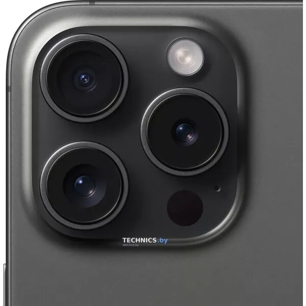 Смартфон Apple iPhone 15 Pro 256GB (черный титан)