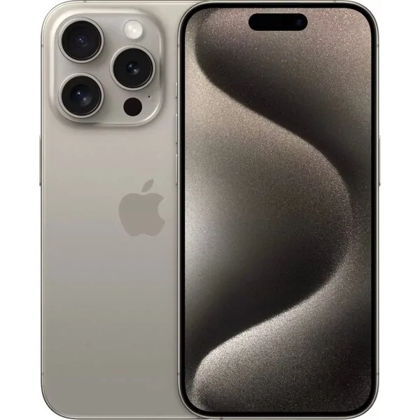 Смартфон Apple iPhone 15 Pro 256GB (природный титан)