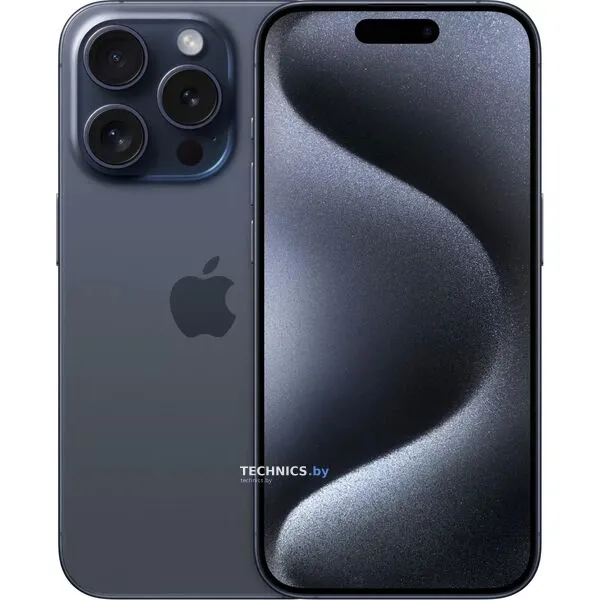Смартфон Apple iPhone 15 Pro Max 1TB (природный титан)
