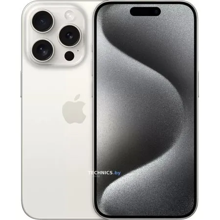 Смартфон Apple iPhone 15 Pro Max 256GB (белый титан)
