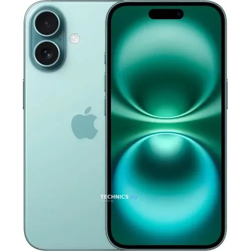 Смартфон Apple iPhone 16 128GB Teal (бирюзовый)