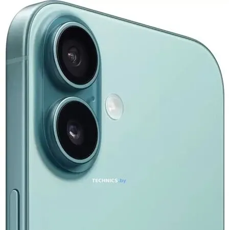Смартфон Apple iPhone 16 128GB (бирюзовый)