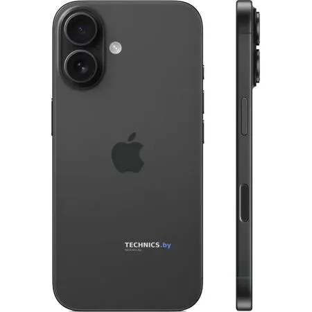 Смартфон Apple iPhone 16 512GB (черный)
