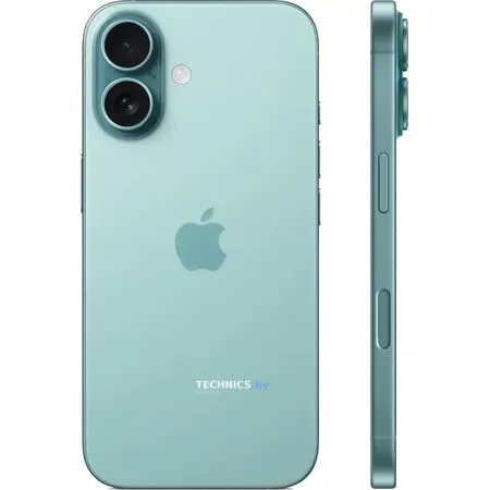 Смартфон Apple iPhone 16 Plus 128GB (бирюзовый)