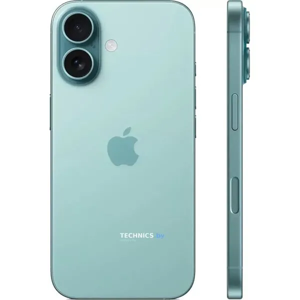 Смартфон Apple iPhone 16 Plus 256GB (бирюзовый)