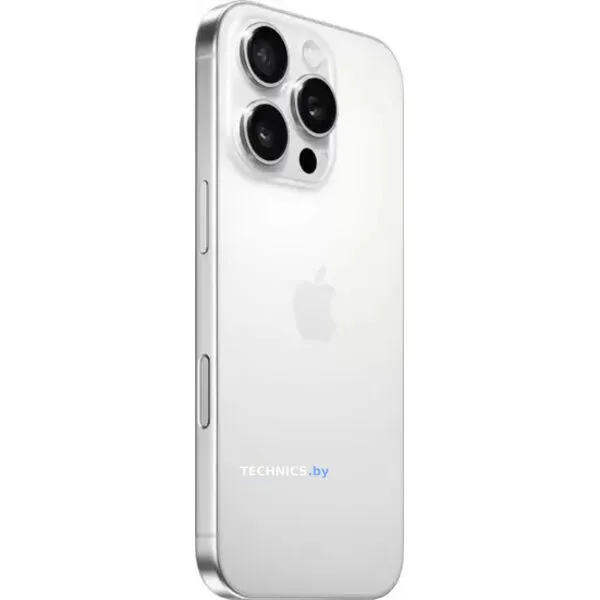 Смартфон Apple iPhone 16 Pro 128GB (белый титан)