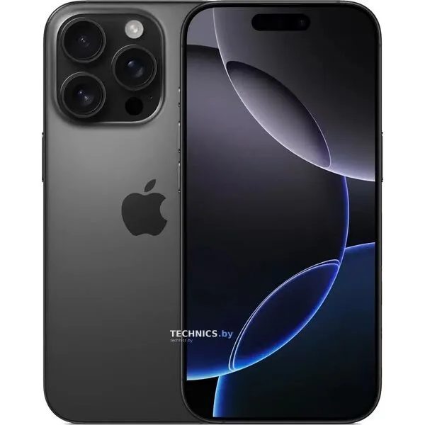 Смартфон Apple iPhone 16 Pro 1TB (черный титан)