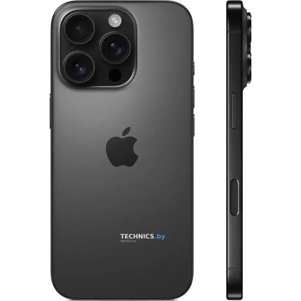 Смартфон Apple iPhone 16 Pro 256GB (черный титан)