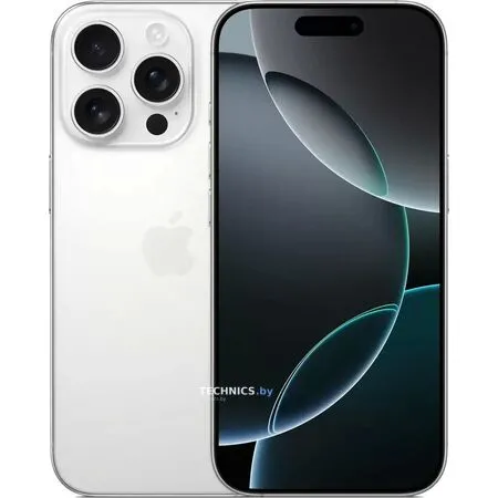 Смартфон Apple iPhone 16 Pro Max 512GB (белый титан)