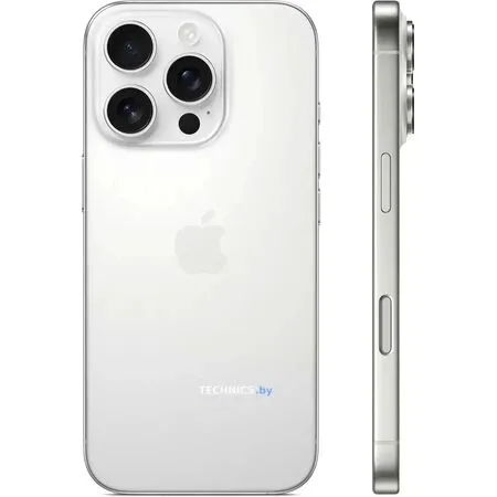 Смартфон Apple iPhone 16 Pro Max 512GB (белый титан)