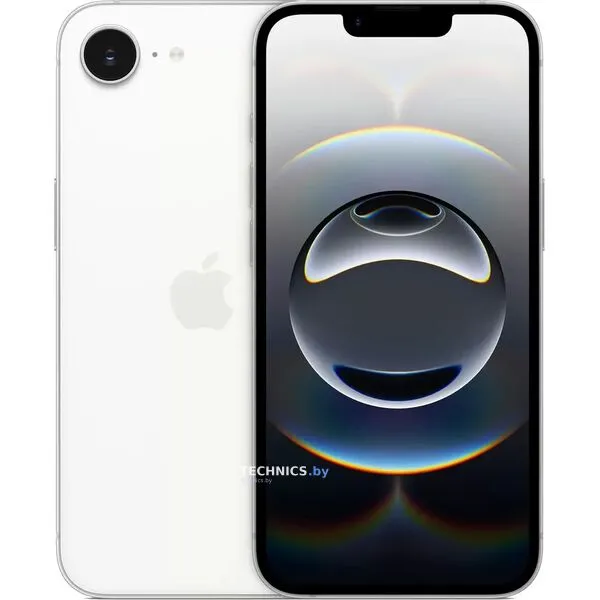 Смартфон Apple iPhone 16e 256GB (белый)