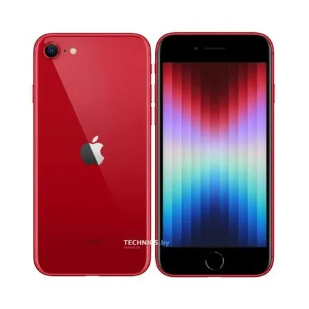 Смартфон Apple iPhone SE 2022 64GB (красный)