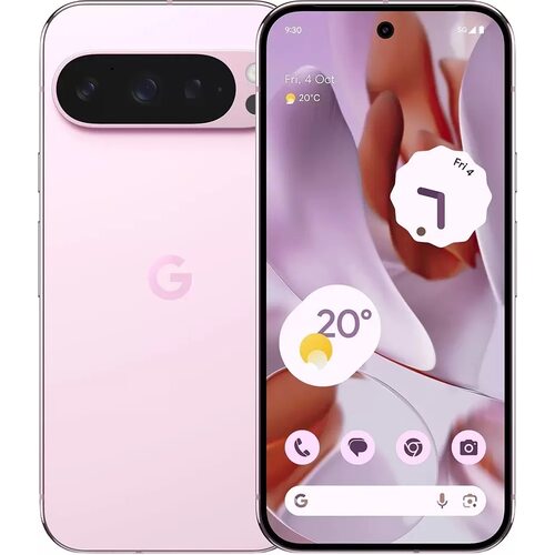 Купить Google Pixel 9 Pro 16GB/256GB в цвете Розовый кварц (Rose Quartz).