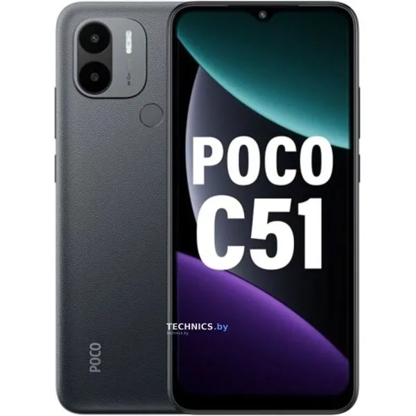 Смартфон Poco C51 2GB/64GB (черный)