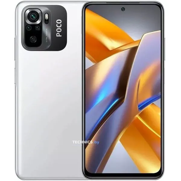 Смартфон Poco M5s 8GB/256GB белый (международная версия)