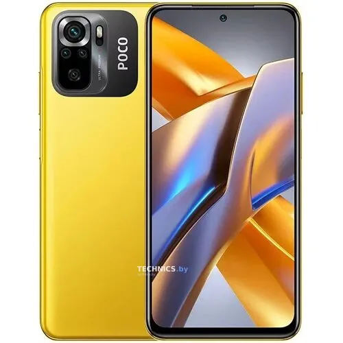 Смартфон POCO M5s 8GB/256GB желтый (международная версия)